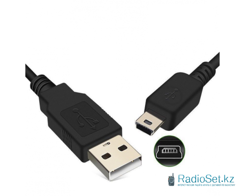 USB кабель V3 1М для зарядки раций WLN USB кабель V3 1М для зарядки раций WLN